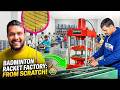Inside a Badminton Racket Factory | Manufacturing Process Starting at ₹25
