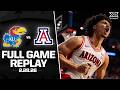 #14 Kansas vs. #2 Arizona Full Game Replay (2.28.26) | 2025-26 Big 12 Men's Basketball