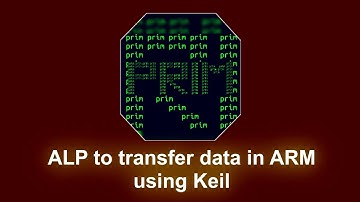 Data transfer | Assembly language | ARM | How to use Keil