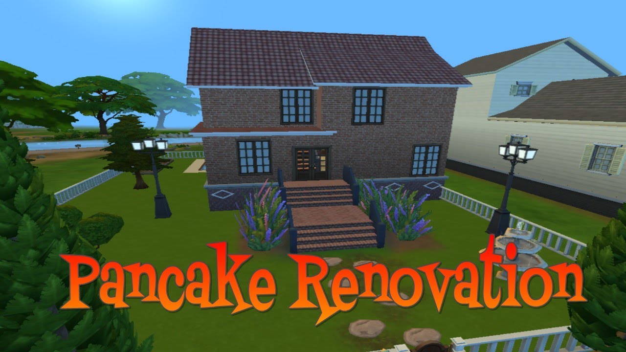RENOVATING THE PANCAKES HOUSEThe Sims 4 YouTube