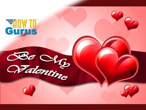 how to make a two hearts valentines day card photoshop elements 2018