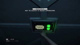 Alien: Isolation - How To Use The Security Tuner (Hacking)