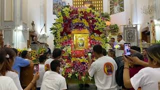 Procesión del día Jueves de las Fiestas Patronales de Coatzingo Puebla. Parte 2 de 2.