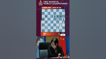 The MOMENT Ju Wenjun BECAME the WOMEN’S WORLD CHESS CHAMPION for the 5th TIME 🔥