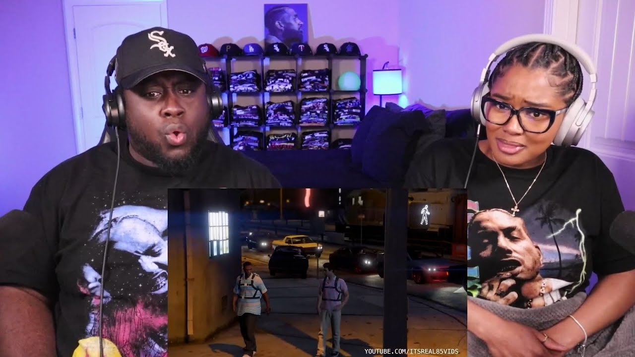 Kidd and Cee Reacts To The Petty Situation GTA5 Skit BY ITSREAL85VIDS