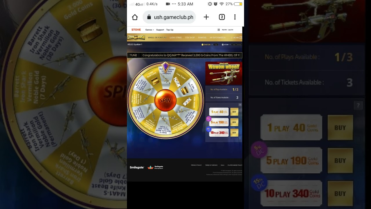 CF PH: Gold Rush - Winning Noble Gold Barrett