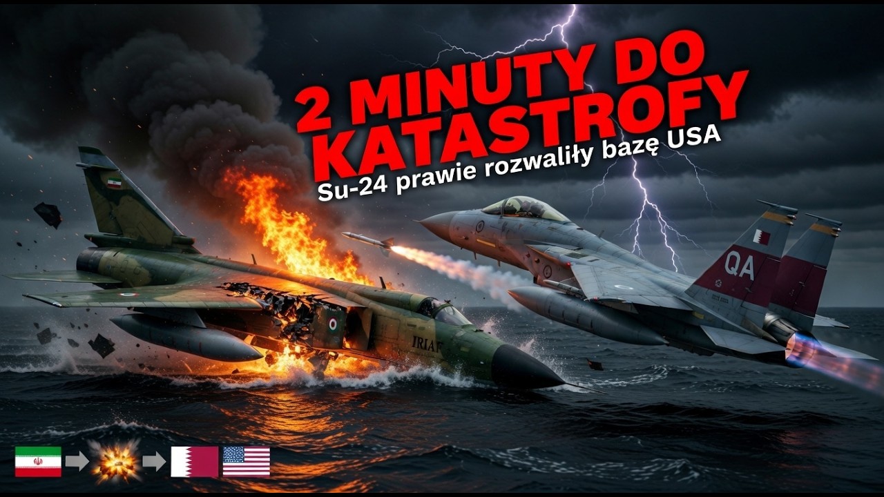 Su-24 prawie zbombardowały amerykańską bazę. 2 minuty od katastrofy