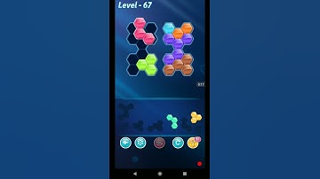 BLOCK HEXA PUZZLE LEVEL 67 ANSWERS AMATEUR LEVEL PACK