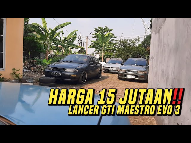 Bareng Fans berat Sheila On 7❗Cash 15 jutaan jual mobil bekas murah lancer evo 1 timor evo 3 maestro class=