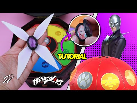 DIY The new Miraculous Ladybug | How to make MOTH BROOCH of Hawk Moth Gabriel Agreste Miraculous DIY