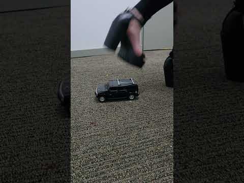 Toy car crush in heels #crushexperiment #modelcarcrush #asmrcrush #highheels #Pebbles
