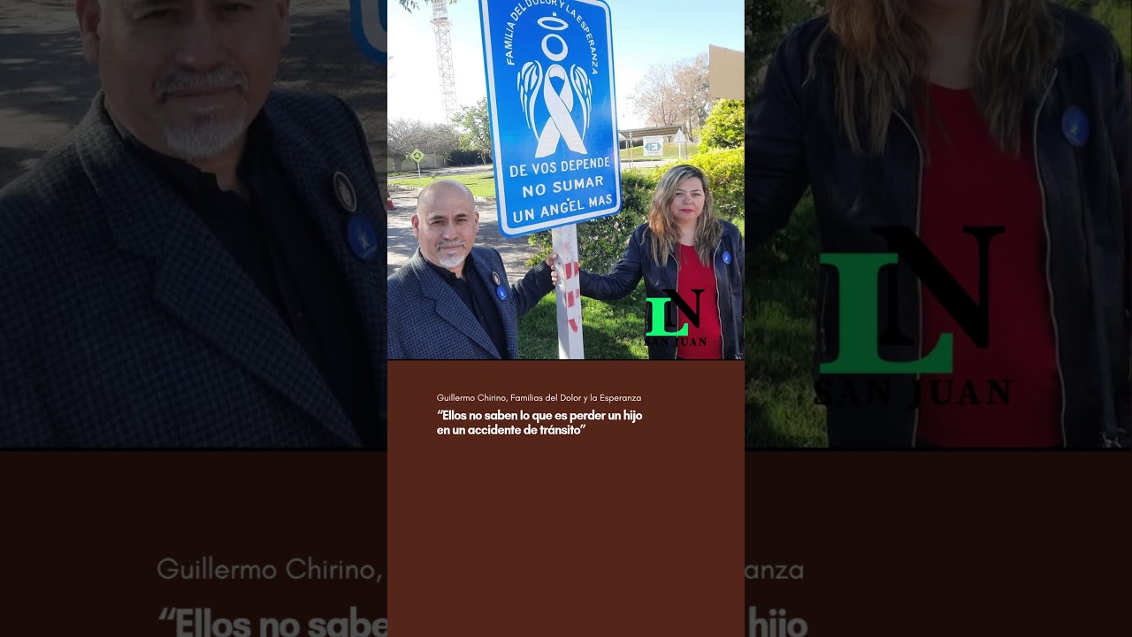 “Ellos no saben lo que es perder un hijo en un accidente de tránsito”