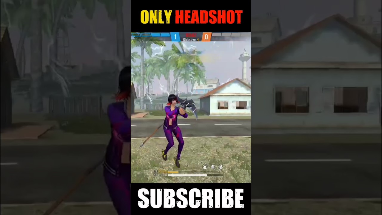 free fire  jod 1vs4 in seconds #freefire #shorts
