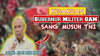 EKS GUBERNUR MILITER GAM: DITEMBAK TNI MALAH JADI CINTA NKRI ❗️🇮🇩