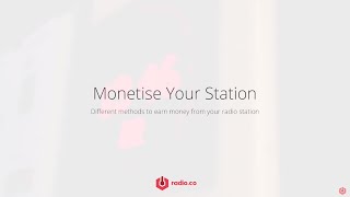 Mike at radio.co shares his overall best methods to earning money for
your radio station -
https://radio.co/radio-university/monetizing-your-radio-station