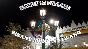 BISANE MUNG NYAWANG _ Bersama Angklung Carehal @Malioboro