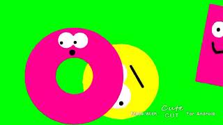 My Cartoonito Turkey Shapes Stampede Green Screen