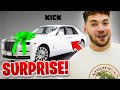 Kick Surprises Adin Ross With His DREAM CAR