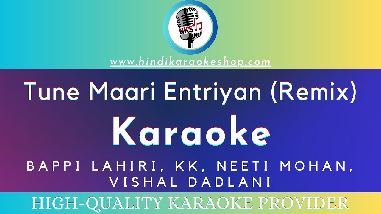 Tune Maari Entriyan Remix Karaoke Song With Lyrics Gunday High