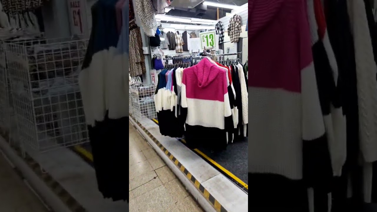 Rotherham market has different stalls