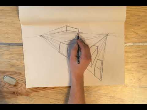 Σκίτσο προοπτικής - Perspective sketch