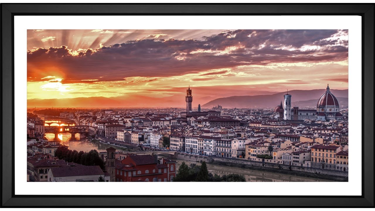 EFX™ Gallery Sunset in Florence YouTube