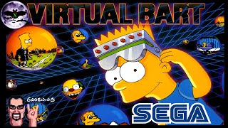 Virtual Bart прохождение | Игра (SEGA Genesis, Mega Drive, SMD) Стрим rus