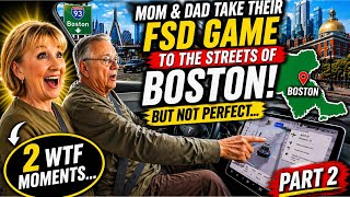 Mom & Dad Test Tesla FSD in Boston… Mostly Impressive, With 2 Surprises (Part 2)