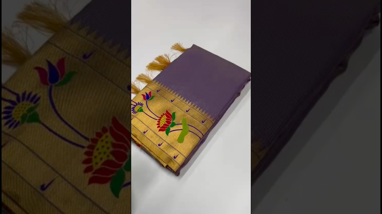 Super Hit Brocade Tissue Silk Paithani Saree