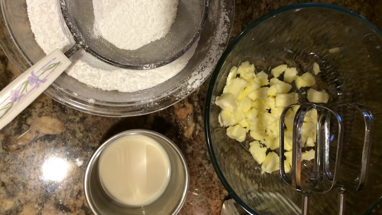 How to make Basic American Buttercream YouTube