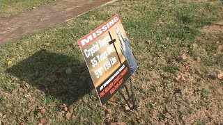 Crystal Rogers family and friends upset after yard signs removed by city