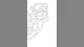 Drawing on PROCREATE ‼️🔥🔥[Part 1] #procreate #drawing #portrait #upcomingartist #shorts