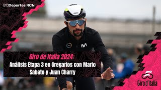 Giro De Italia 2024 Análisis Etapa 3 En Gregarios Con Mario Sabato Y Juan Charry