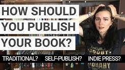 How Should You Publish Your Book? | Traditional Publishing, Self-Publishing, Indie Press | iWriterly