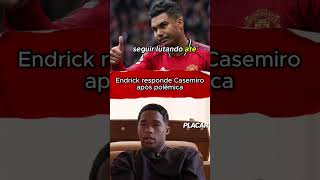 Endrick responde Casemiro após POLÊMICA #seleçãobrasileira #endrick #casemiro #shorts #polemica