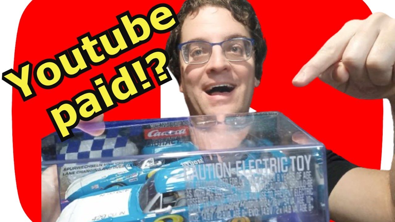 How to Get Youtube to Pay for Your Slot Cars!!! (How to Start a Slot