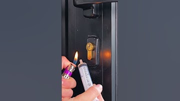 The ultimate fix for a broken key stuck in a lock 🔑 #diy #handyman #hacks