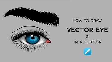 vector eye tutorial in infinite design (in mobile)