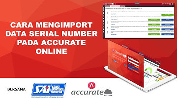 IMPORT SERIAL NUMBER KE ACCURATE ONLINE