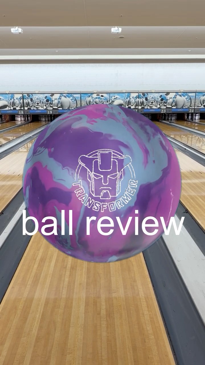 トランスフォーマー、ボーリングボール ボールレビュー【トランスフォーマー】 #ボウリング #bowling #ロト