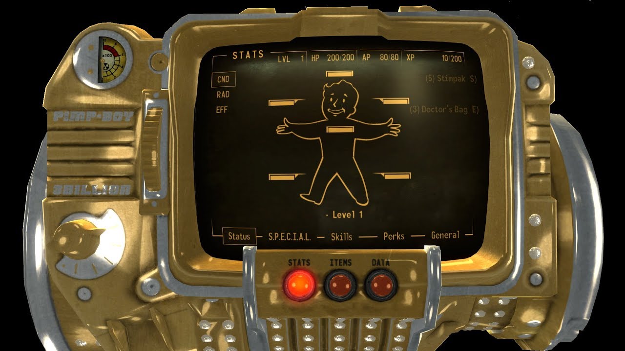 Fallout New Vegas how to get pimp boy 3000 NIKOFE YouTube