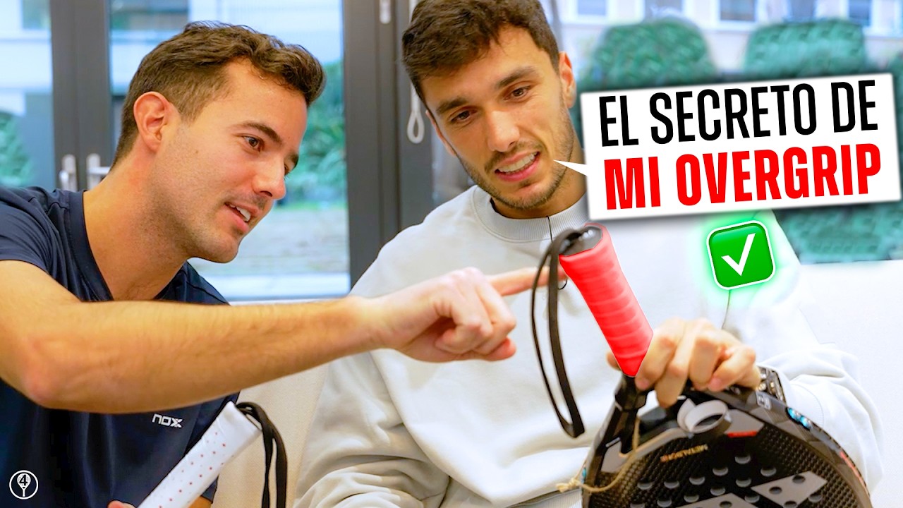 ASÍ PREPARA GALÁN SU PALA: OVERGRIP, DUREZA, EMPUÑADURAS (METALBONE HRD 2025) - el4Set