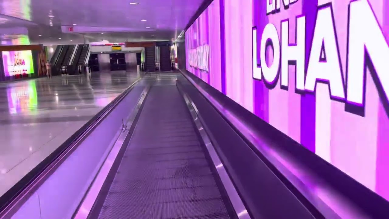Special Video: Schindler elevator and moving walkways @ JFK Airport Terminal 8 in Jamaica NYC