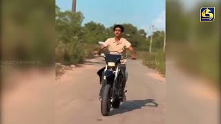 කියන කිසිත් දේ නාසන නිරූපණ ශිල්පිනියගේ පුංචි පුතු 'හිච්චි රයිඩර්'