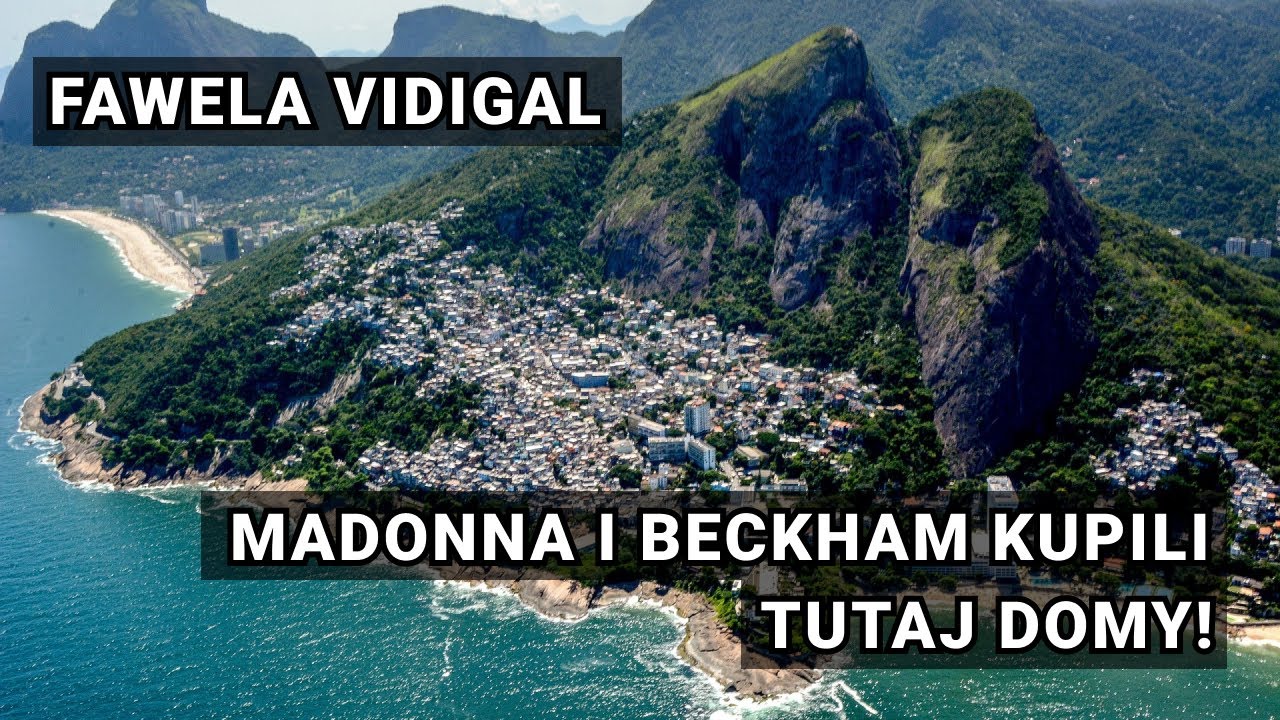 FAWELA VIDIGAL - SLUMSY Z NAJLEPSZYM WIDOKIEM W RIO DE JANEIRO