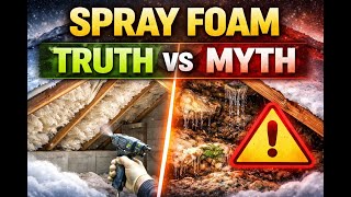 Spray Foam Insulation EXPOSED | Truth vs Myths Homeowners Must Know