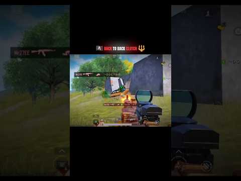 ⚡ BACK TO BACK CLUTCH 🦅#phonk #bgmi #pubgmobile #gaming #1vs4 #1v4clutch #jonathangaming