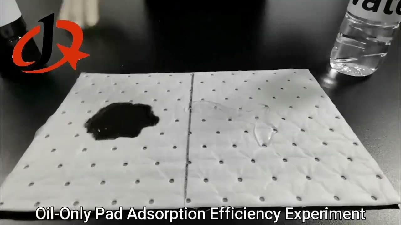 Oil-Only Pad/MAT Adsorption Efficiency Experiment