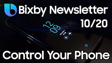 Bixby Newsletter Highlights - Twitter, Control Your Phone, and General Utilities