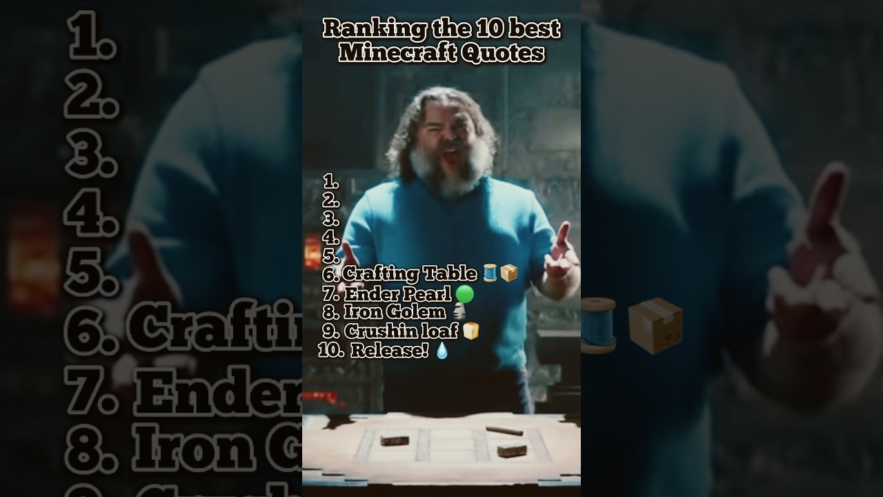 Ranking the 10 best Minecraft movie quotes 